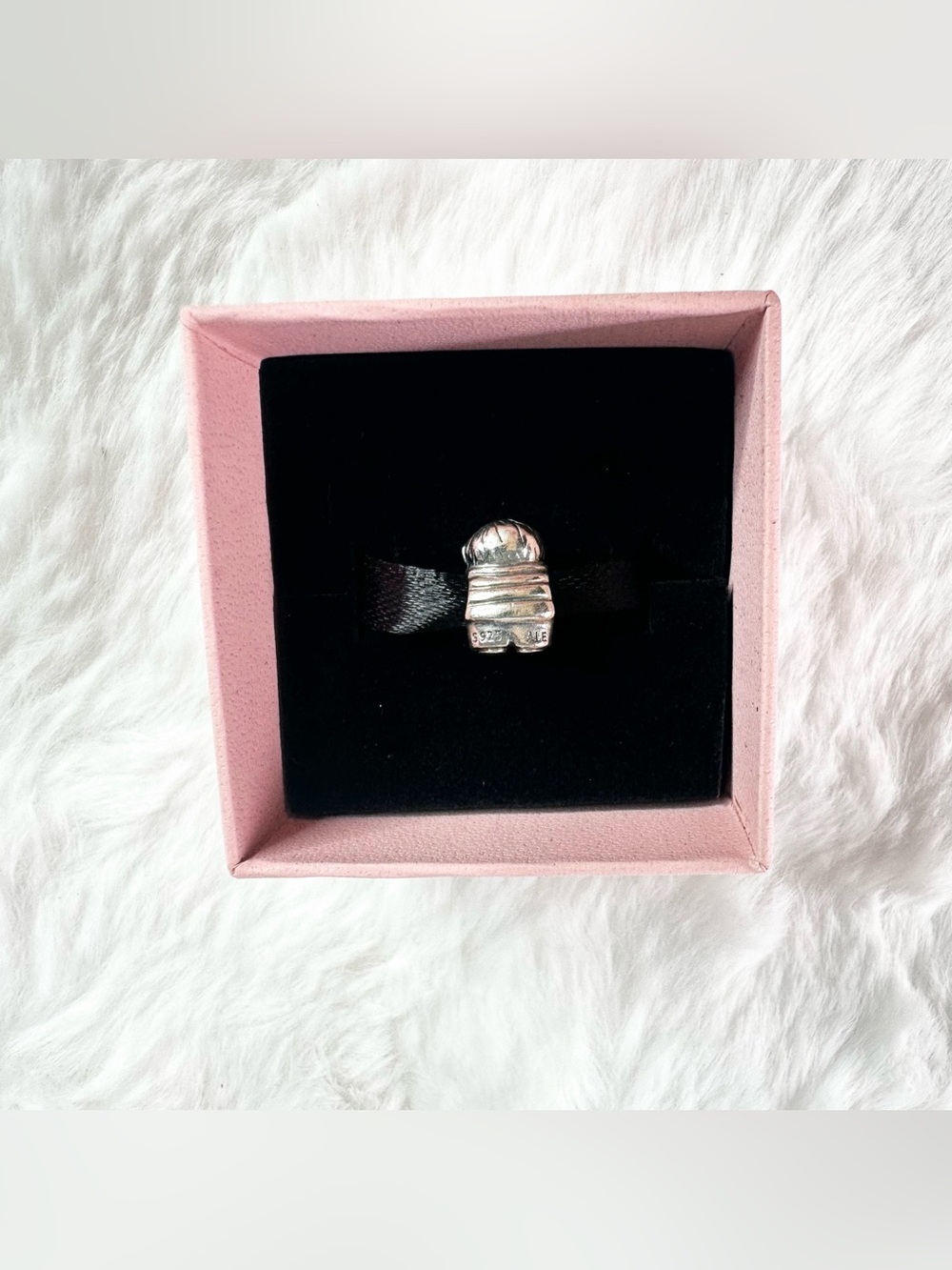 *PANDORA* Authentic Pandora Sterling Silver Little Boy Charm NIB - Picture 4 of 6